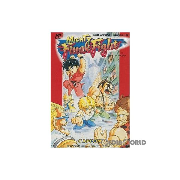 『中古即納』{表紙説明書なし}{FC} Mighty Final Fight(マイティファイナルファイト) カプコン (19930611)