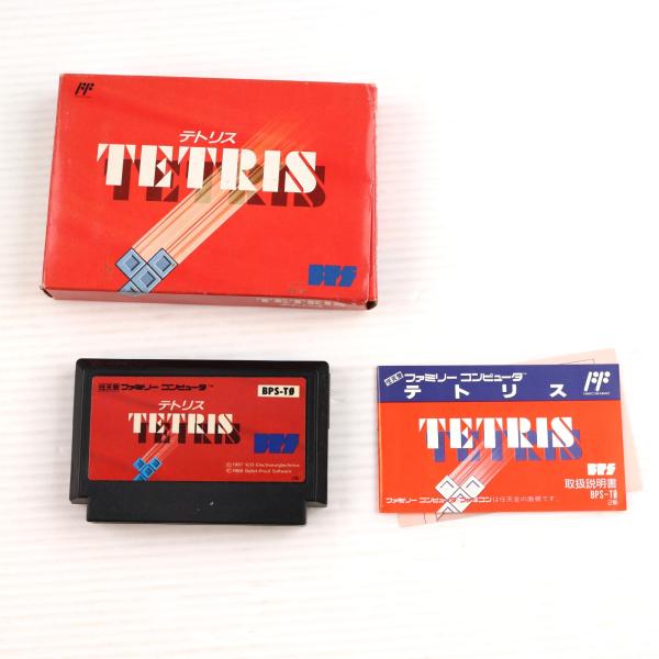 『中古即納』{表紙説明書なし}{FC} TETRIS(テトリス)(19881222)