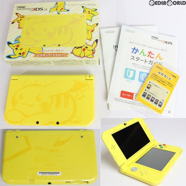 中古即納 訳あり 本体 3ds Newニンテンドー3ds Ll ピカチュウ イエロー ポケモン ポケットモンスター Red S Ycaa メディアワールド 通販 Yahoo ショッピング