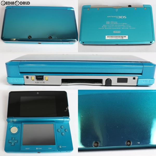 クリスマスツリー特価 アクアブルー 2台セット ダウンロードソフト有り 本体 ニンテンドー3ds 携帯用ゲーム本体 Ucs Gob Ve