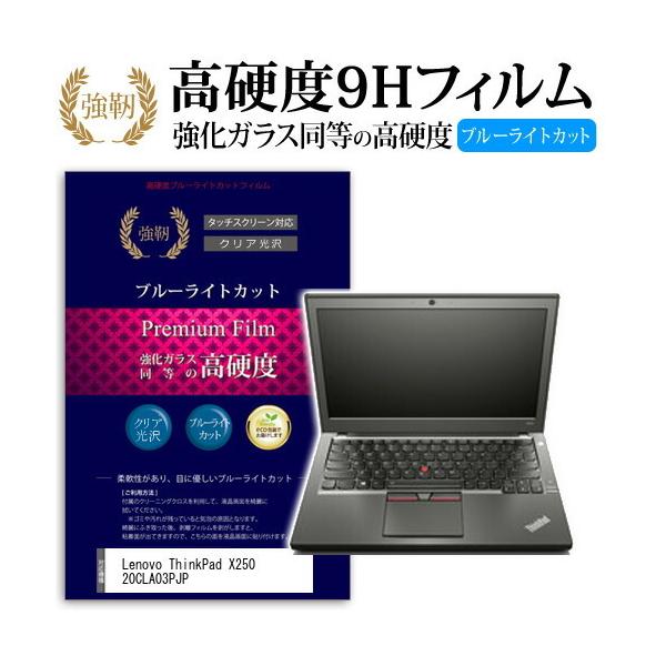 Lenovo ThinkPad X250 20CLA03PJP ���� �K���X�t�B���� �� ������ ���d�x9H �u���[���C�g�J�b�g ����^�C�v ������ �t���ی�t�B���� �݊��i