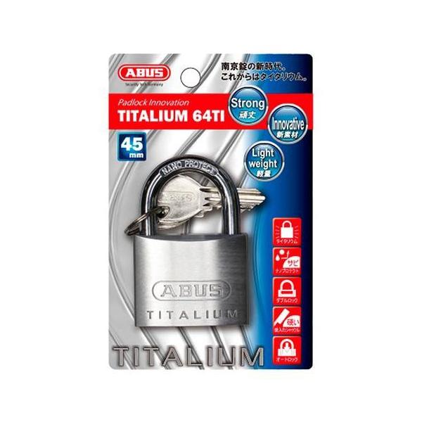 ABUS(AoX)@TITALIUM싞 45mm 3{L[ BP64TI45KD 00721290@s/s