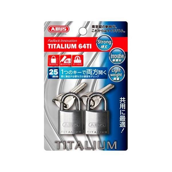 ABUS(AoX)@TITALIUM싞(L[) 25mm 6{L[ BP64TI25KA2 00721294@s/s