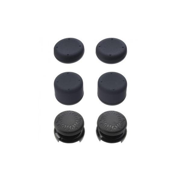 他サイト： PS5用 アナログスティックカバー＆アシストスティックセット ブラック CY-P5ASCAS-BK　代引き不可/同梱不可の商品画像