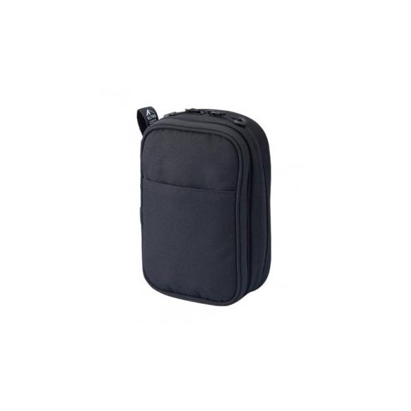 他サイト： LIHIT LAB.(リヒトラブ)　ALTNA×CORDURA　ツールポーチ(ダブル)　ブラック　A-7765-24　代引き不可/同梱不可の商品画像