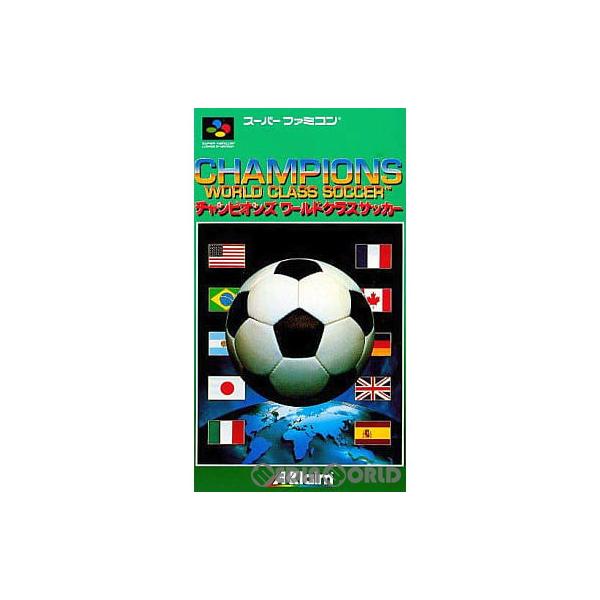 『中古即納』{箱説明書なし}{SFC} チャンピオンズ ワールドクラスサッカー(CHAMPIONS WORLD CLASS SOCCER) アクレイムジャパン (19940325)