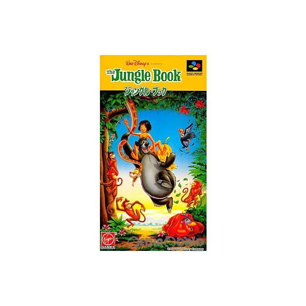 『中古即納』{箱説明書なし}{SFC} ジャングルブック(The Jungle Book) ヴァージンインタラクティブエンターテインメント (19940715)