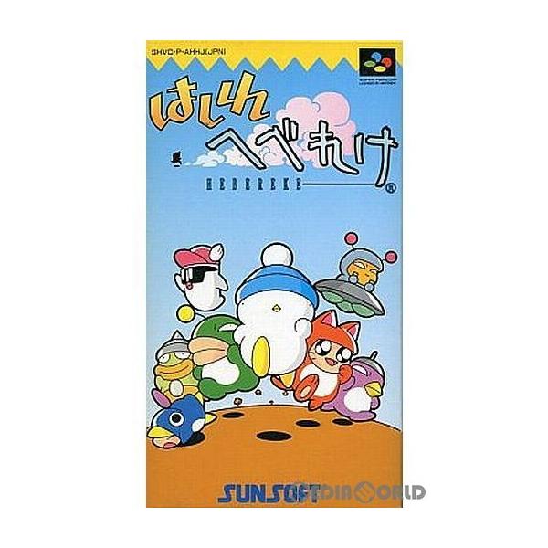 はしれへべれけ/スーパーファミコン /中古/箱・説明書あり