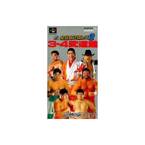 中古即納』{SFC} 全日本プロレス2 3・4武道館 日本コンピュータ