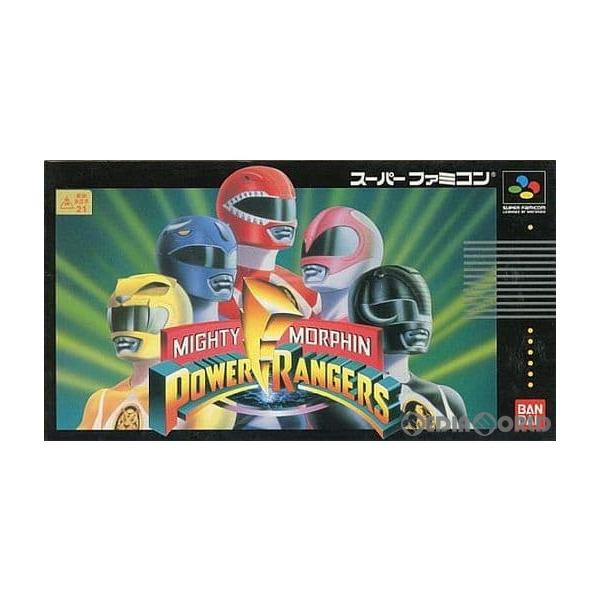 Power Rangers【中古・SFC欧州版】 Power Rangers【中古・SFC欧州版】 2025年最新】パワー