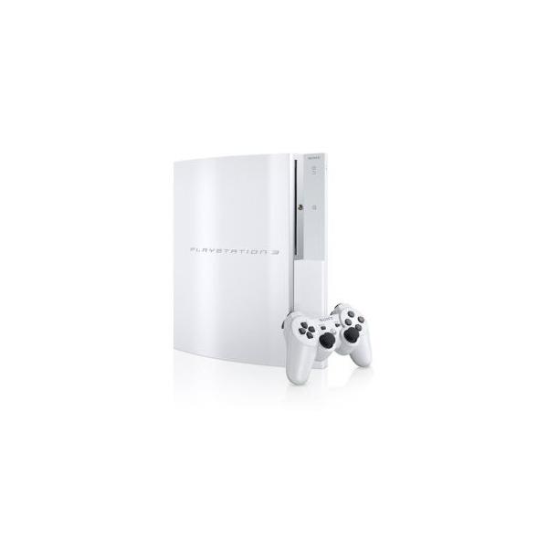WHITE - (本体)PLAYSTATION 3 プレイステーション3 80GB セラミック・ホワイト(CECH-L00CW) ソニー・コンピュータエンタテインメント PlayStation 『中古即納』{PS3} (本体)PLAYSTATION 3