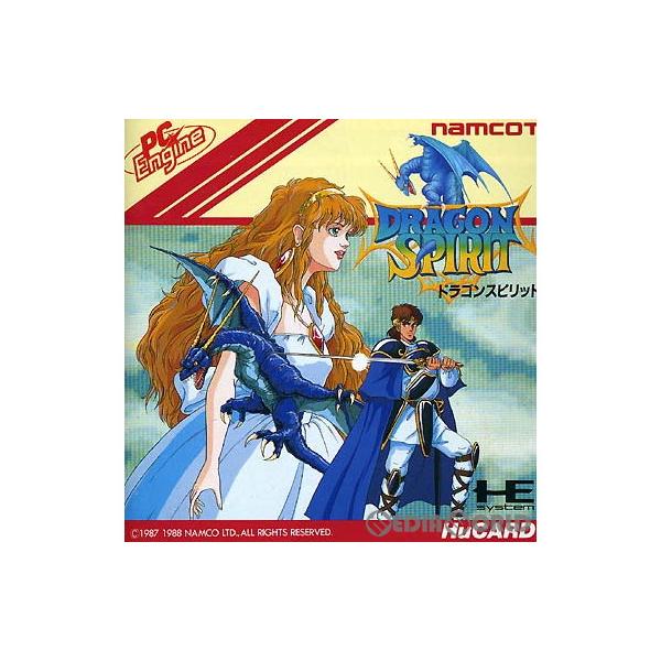 『中古即納』{箱説明書なし}{PCE} ドラゴンスピリット(DRAGON SPIRIT)(Huカード) ナムコ (19881216)