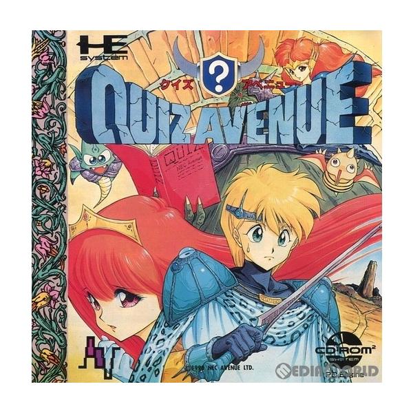 『中古即納』{PCE} クイズアベニュー(CDロムロム) NECアベニュー (19910215)