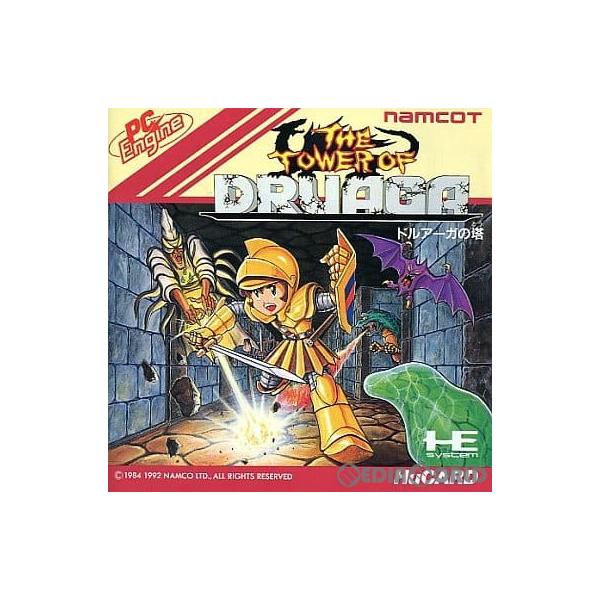 『中古即納』{PCE} THE TOWER OF DRUAGA(ドルアーガの塔)(Huカード) ナムコ (19920625)