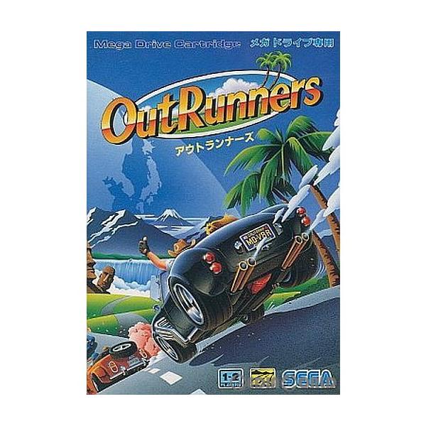 『中古即納』{MD} アウトランナーズ(OutRunners)(ROMカートリッジ/ロムカセット) セガ (19940513)