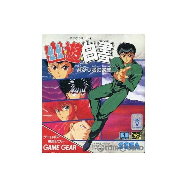 ゲームギアソフト 幽遊白書 滅びし者の逆襲
