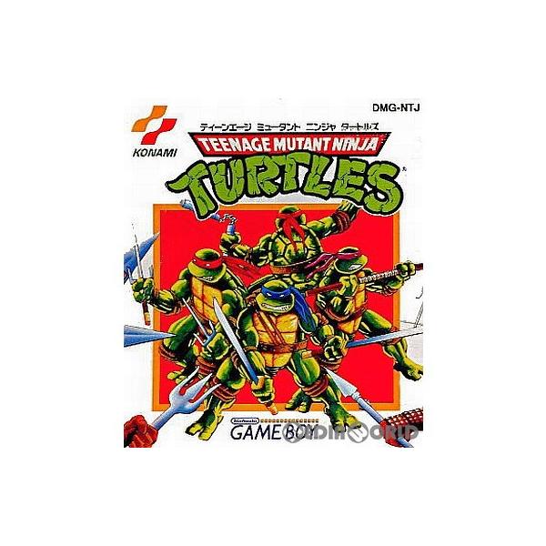 『中古即納』{箱説明書なし}{GB} ティーンエイジ・ミュータント・ニンジャ・タートルズ(TEENAGE MUTANT NINJA TURTLES/T.M.N.T.) コナミ (19900803)