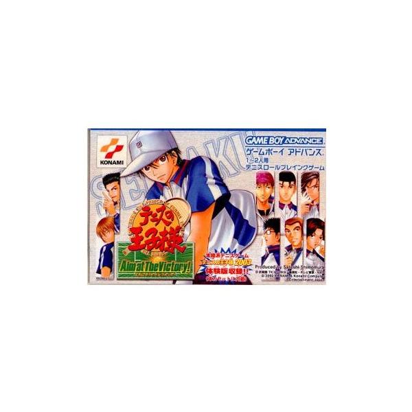 [Release date: December 12, 2002]■タイトル:テニスの王子様 Aim at The Victory!(エイムアットザヴィクトリー)■機種:ゲームボーイアドバンスソフト(GAMEBOY ADVANCEGame)...