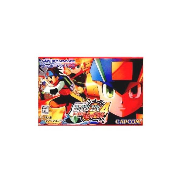 [Release date: December 12, 2003]■タイトル:ロックマンエグゼ4 トーナメント レッドサン■機種:ゲームボーイアドバンス■発売日:2003/12/12■メーカー品番:AGB-P-B4WJ■JAN/EAN:49...