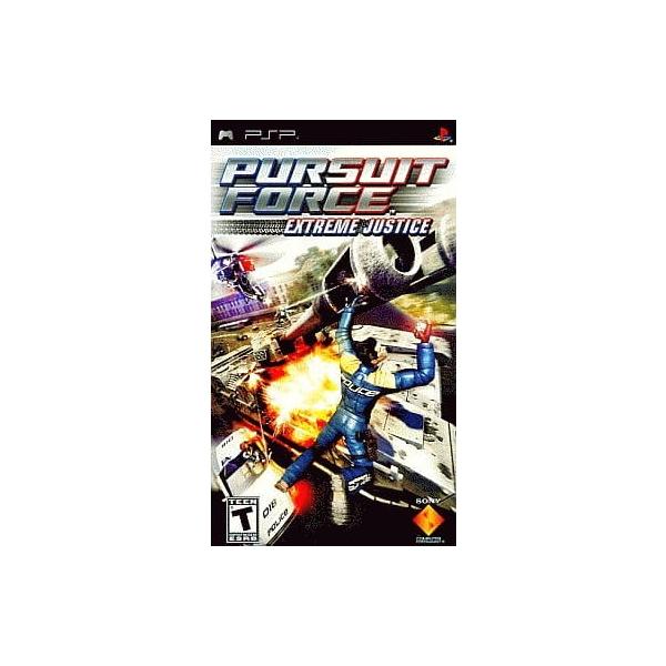 『中古即納』{PSP} PURSUIT FORCE -EXTREME JUSTICE-(パースートフォース エクストリームジャスティス) 北米版 SCE(UCUS-98703)(20080129)