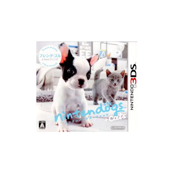 『中古即納』{3DS} nintendogs+cats(ニンテンドッグス+キャッツ) フレンチ・ブル&amp;Newフレンズ 任天堂 (20110226)
