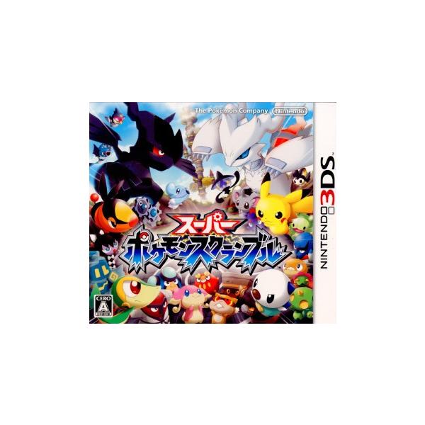 ニンテンドー3DS 『中古即納』{表紙説明書なし}{3DS} スーパーポケモン 