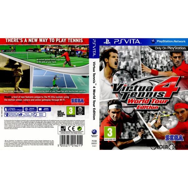 『中古即納』{PSVita} Virtua Tennis 4: World Tour Edition(パワースマッシュ4 ワールドツアーエディション)(EU版)(PCSB-00031) SEGA (20120222)