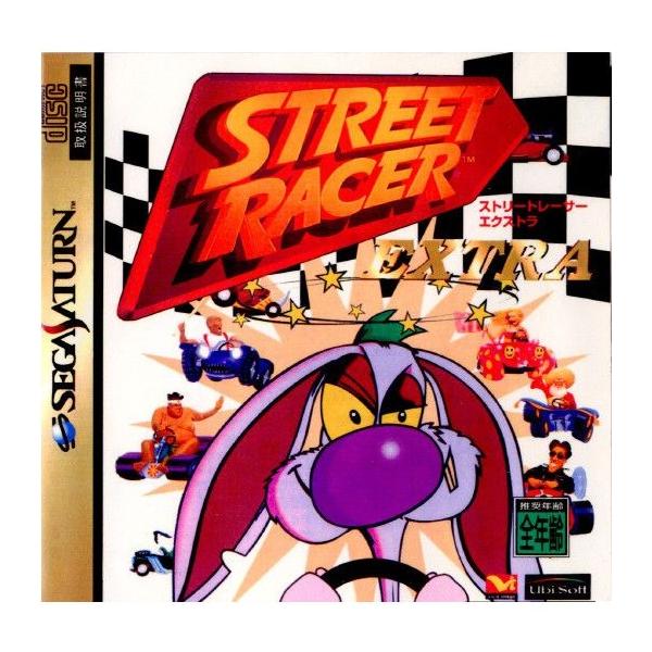 『中古即納』{表紙説明書なし}{SS} STREET RACER EXTRA(ストリートレーサー エクストラ) ユービーアイソフト (19961220)