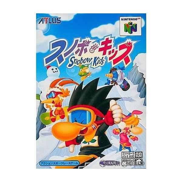 [Release date: December 12, 1997]■タイトル:スノボキッズ■機種:ニンテンドウ64ソフト(NINTENDO64Game)■発売日:1997/12/12■メーカー品番:NUS-P-NSKJ■JAN/EAN:49...