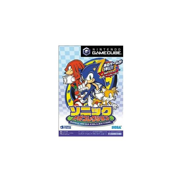 『中古即納』{表紙説明書なし}{GC} ソニックメガコレクション セガ (20021219)
