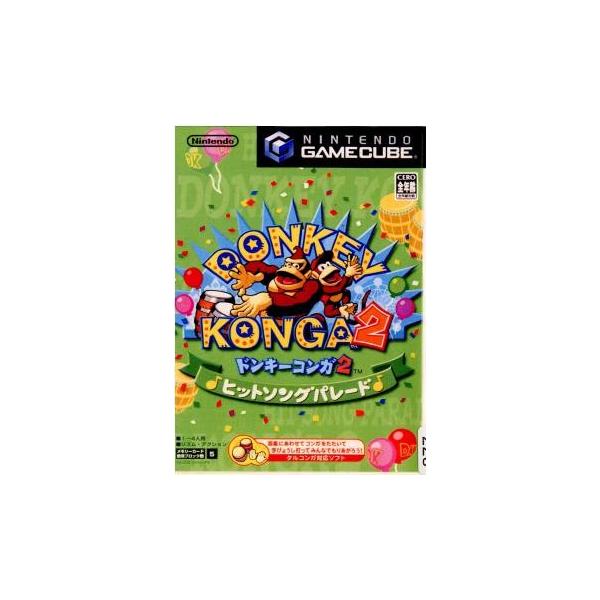 『中古即納』{表紙説明書なし}{GC} ドンキーコンガ2(DONKEY KONGA2) ヒットソングパレード 任天堂 (20040701)