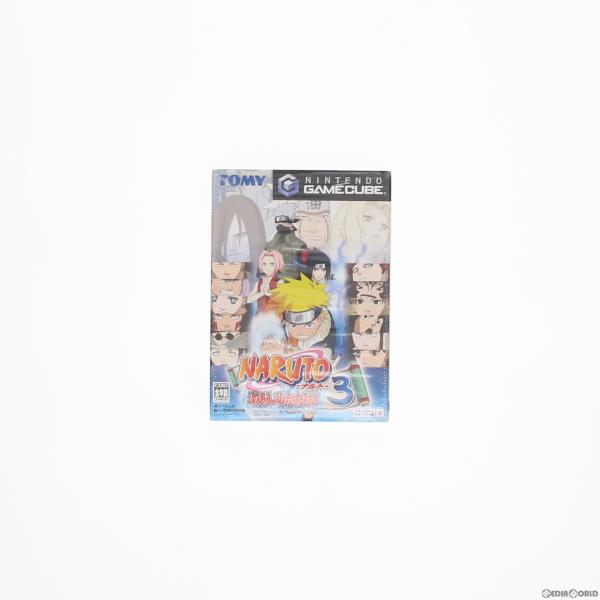 『中古即納』{表紙説明書なし}{GC} NARUTO -ナルト- 激闘忍者大戦!3 トミー (20041120)