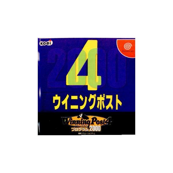 『中古即納』{DC} Winning Post4(ウイニングポスト4) プログラム2000 コーエー(20000330)