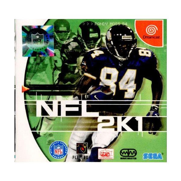 『中古即納』{お得品}{表紙説明書なし}{DC} NFL2K1 セガ(20010329)