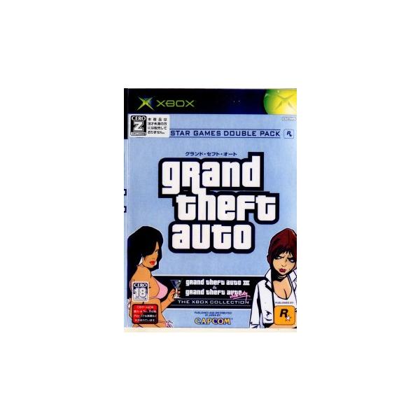 『中古即納』{Xbox} Grand Theft Auto doublepack(グランド・セフト・オート・ダブルパック) カプコン (20040729)
