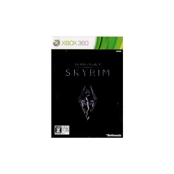 Xbox360／The Elder Scrolls V： Skyrim （CERO「Z」18歳以上対象）