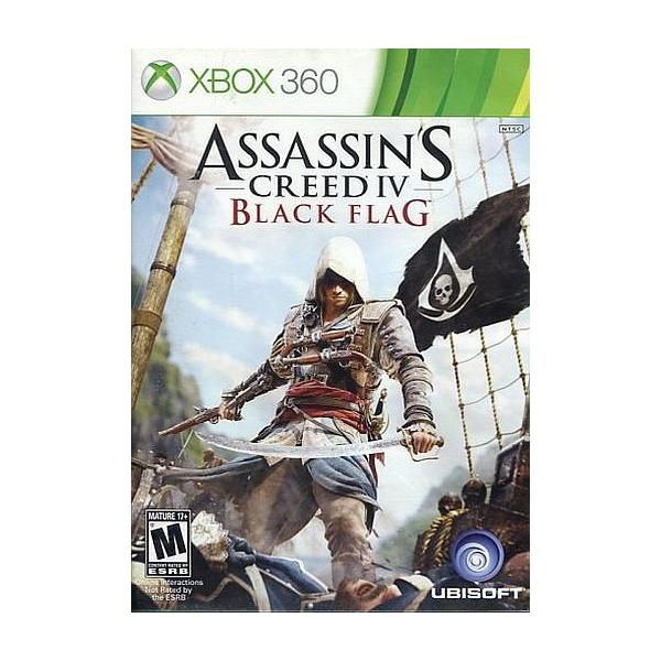『中古即納』{Xbox360} ASSASSIN'S CREED IV BLACK FLAG(アサシン クリード 4 ブラック フラッグ) 北米版 Ubisoft(ユービーアイソフト)(20131029)