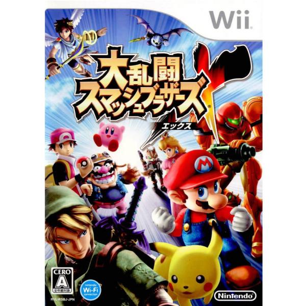 [Release date: January 31, 2008]■タイトル:大乱闘スマッシュブラザーズX(エックス)■機種:ウィーソフト(WiiGame)■発売日:2008/01/31■メーカー品番:RVL-P-RSBJ■JAN/EAN:4...