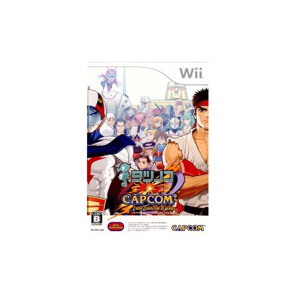 Wiiソフト タツノコvsCAPCOM CROSS GENERATION OF HEROES
