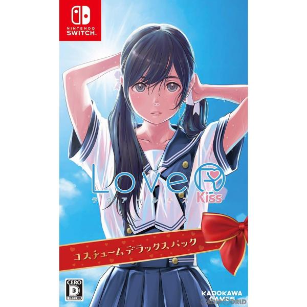 LoveR Kiss ラヴアールキス コスチュームデラックスパック　特典未使用 角川ゲームス 『中古即納』{Switch} LoveR Kiss(ラヴアールキス