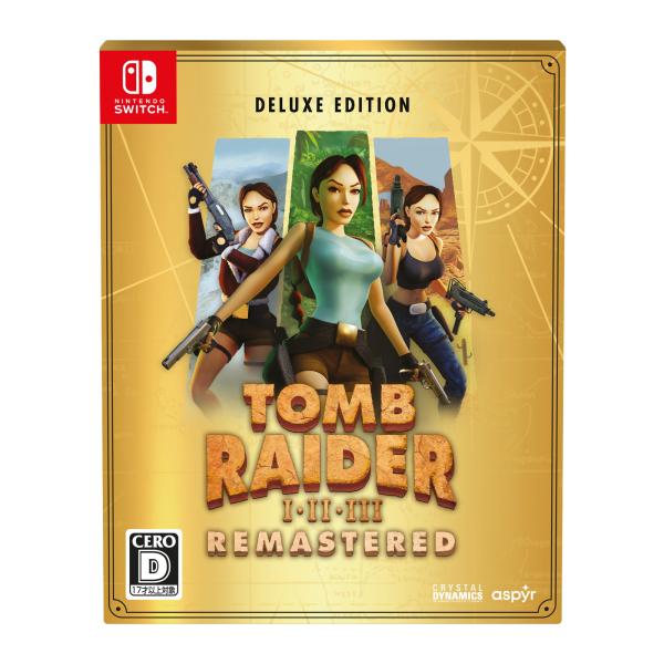 『新品即納』{Switch} Tomb Raider I-III Remastered(トゥームレイダー 1-3 リマスター) デラックスエディション(限定版) Aspyr (20241128)