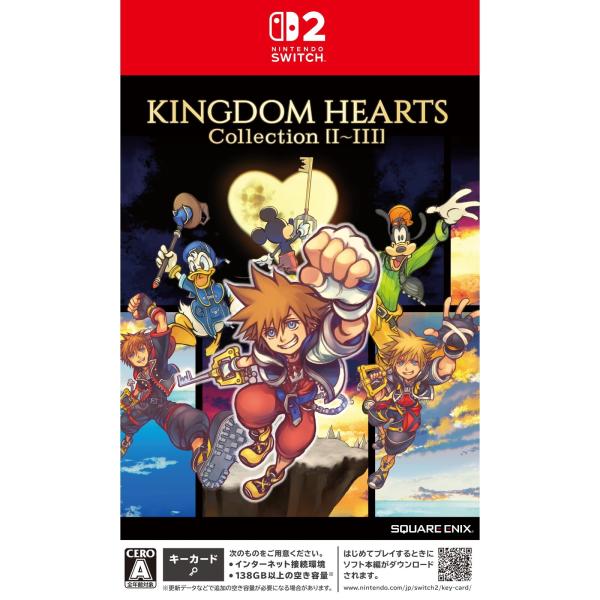 『予約前日発送』{Switch2} KINGDOM HEARTS Collection [I〜III](キングダムハーツコレクション 1〜3) スクウェア・エニックス(20261008)