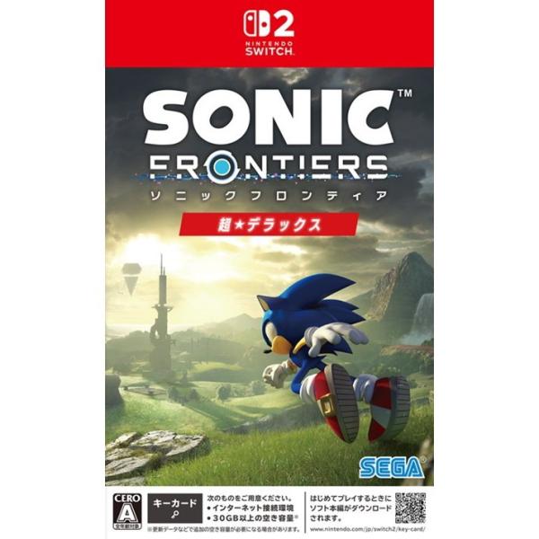 セガ Edyカード 未開封品　ソニック セガ（SEGA） 『新品即納』{Switch2} ソニックフロンティア(Sonic