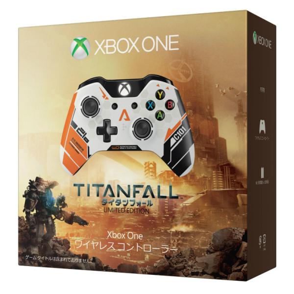 『中古即納』{ACC}{XboxOne} Xbox One ワイヤレス コントローラー(タイタンフォール リミテッド エディション) 日本マイクロソフト(J72-00011)(20140904)