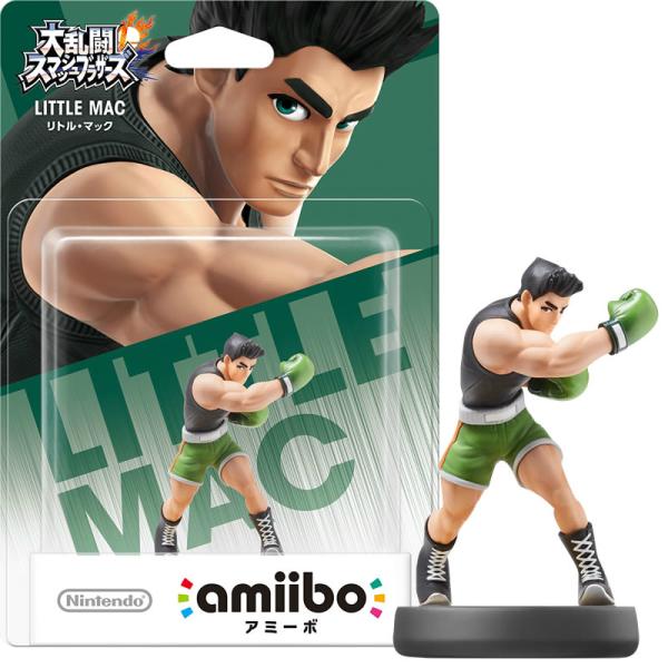 『中古即納』{ACC}{WiiU} amiibo(アミーボ) リトル・マック(大乱闘スマッシュブラザーズシリーズ) 任天堂(NVL-C-AAAR)(20141206)