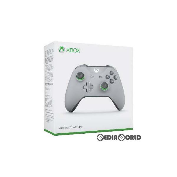 『中古即納』{ACC}{XboxOne} Xbox ワイヤレス コントローラー(グレー/グリーン) 日本マイクロソフト(WL3-00062)(20170928)