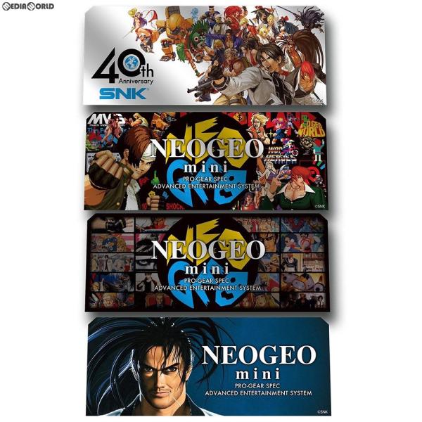 『新品』『お取り寄せ』{ACC}{NG} (再販)NEOGEO mini(ネオジオ ミニ) キャラクターステッカー(4枚セット) SNK(20180724)