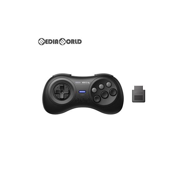 『新品即納』{ACC}{MD} 8BitDo M30 2.4G Wireless GamePad(ワイヤレス ゲームパッド) for MD ブラック サイバーガジェット(CY-8BDM30W-BK)(20190518)