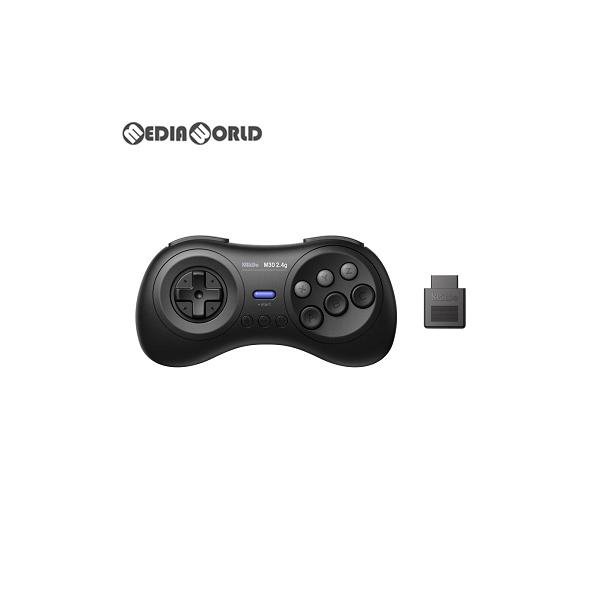 『新品』『お取り寄せ』{ACC}{MD} 8BitDo M30 2.4G Wireless GamePad(ワイヤレス ゲームパッド) for MD ブラック サイバーガジェット(CY-8BDM30W-BK)(20190430)