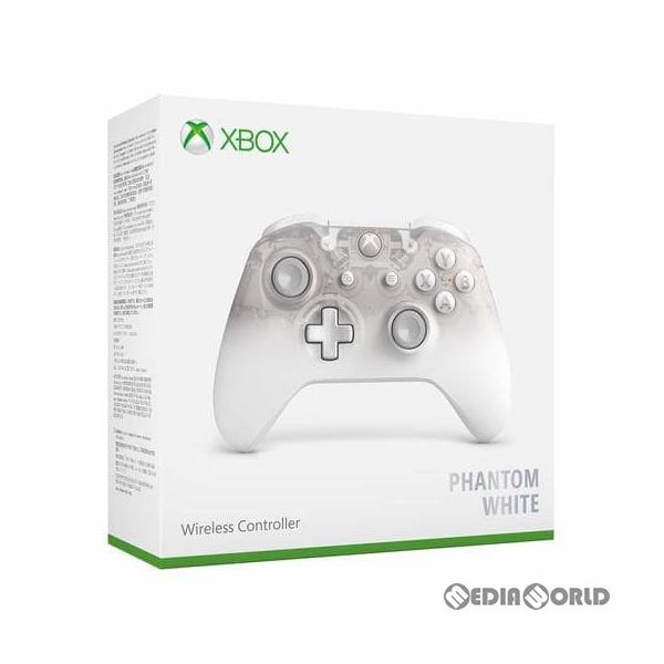 『中古即納』{ACC}{XboxOne} Xbox ワイヤレスコントローラー ファントムホワイト 日本マイクロソフト(WL3-00124)(20190418)